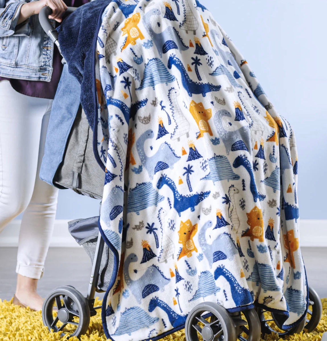 Baby Siberia Dinosaurs Blanket